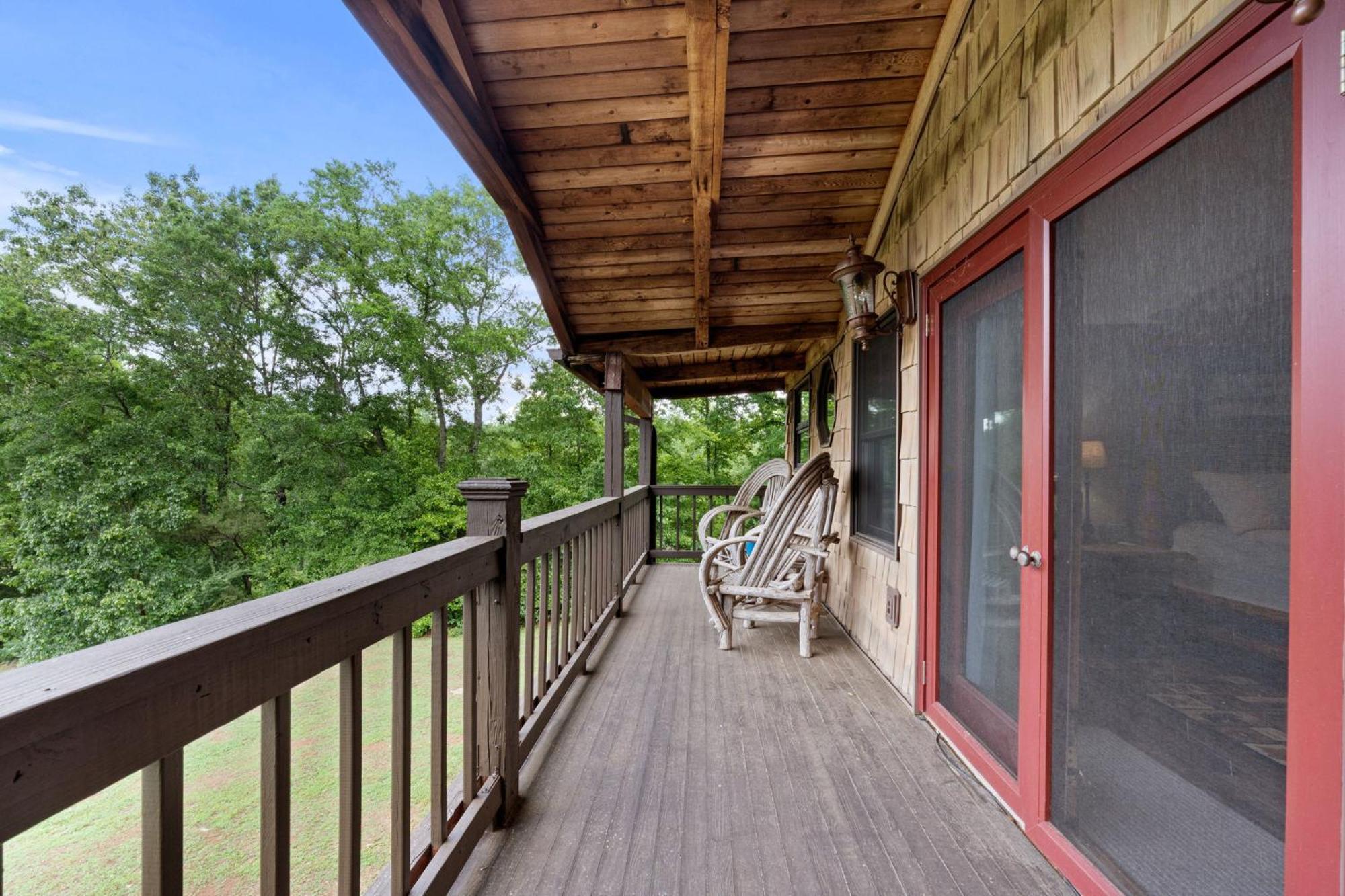Refuge Ranch Retreat Log Cabin Lake 53+ Acres Locust Grove Exterior foto